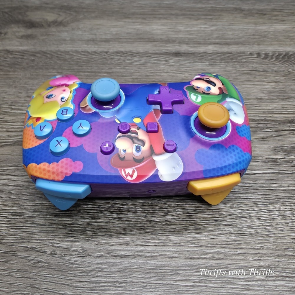 PowerA Enhanced Wireless Controller - Nintendo Switch 1 & 2 - Mario Color Splash - Picture 13 of 16